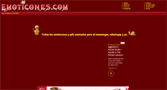 Desktop Screenshot of emoticones.com