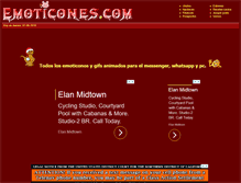 Tablet Screenshot of emoticones.com